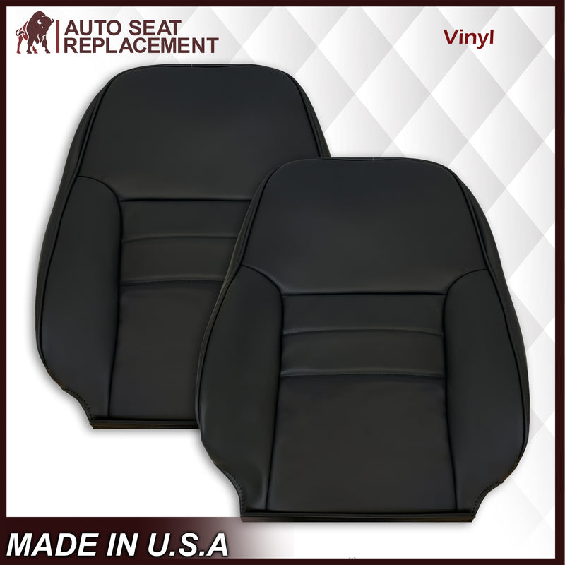 1994-1998 Ford Mustang Synthetic Replacement Seat Covers in Black: Choose From Variation - Auto Seat Replacement