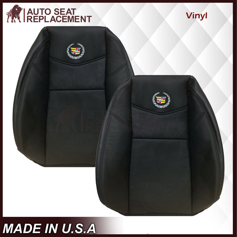 2007-2014 Cadillac Escalade Perforated Genuine Leather or Synthetic Leather Seat Cover in Black: Choose From Variation - Auto Seat Replacement