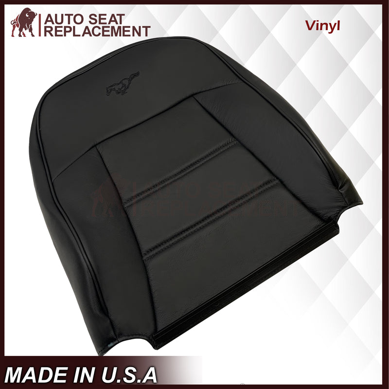 1999-2004 Ford Mustang V6 Replacement Seat Cover in Ebony Black: Choose From Variation - Auto Seat Replacement