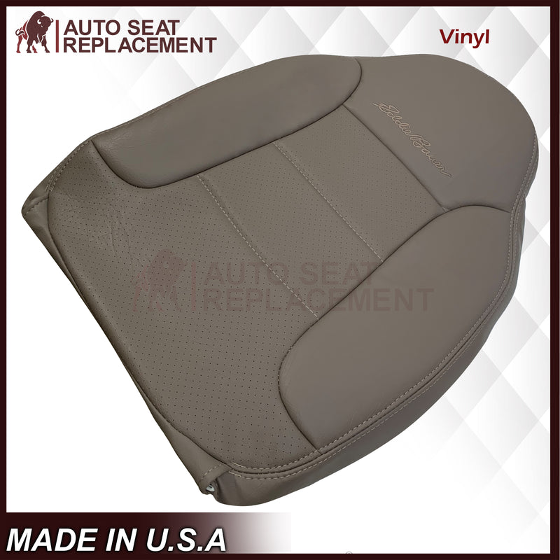1992 - 1996 Ford Bronco Eddie Bauer Synthetic Leather Seat Cover In Mocha Tan - Auto Seat Replacement