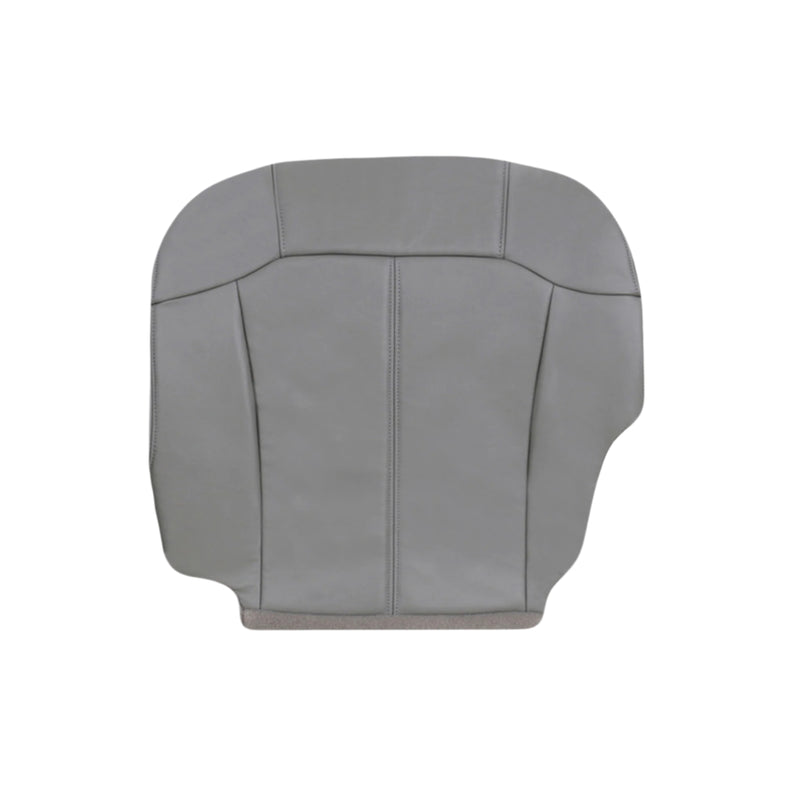 2000-2002 Chevy Tahoe/Suburban Seat Cover in Light Gray: Choose From Variations- 2000 2001 2002 2003 2004 2005 2006- Leather- Vinyl- Seat Cover Replacement- Auto Seat Replacement
