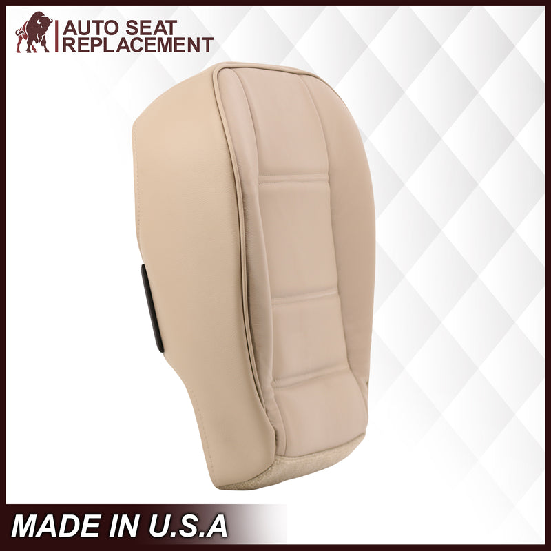 1999-2004 Ford Mustang V6 Seat Cover in Medium Parchment Tan: Choose From Variation- 2000 2001 2002 2003 2004 2005 2006- Leather- Vinyl- Seat Cover Replacement- Auto Seat Replacement