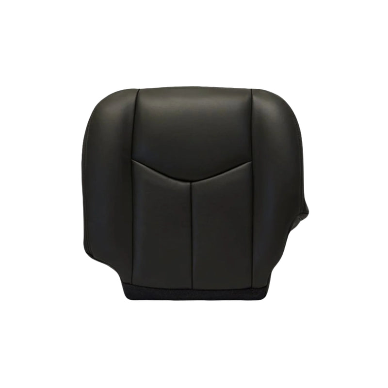 2003-2007 Chevy Silverado/Avalanche Seat Cover in Dark Gray: Choose Leather or Vinyl- 2000 2001 2002 2003 2004 2005 2006- Leather- Vinyl- Seat Cover Replacement- Auto Seat Replacement