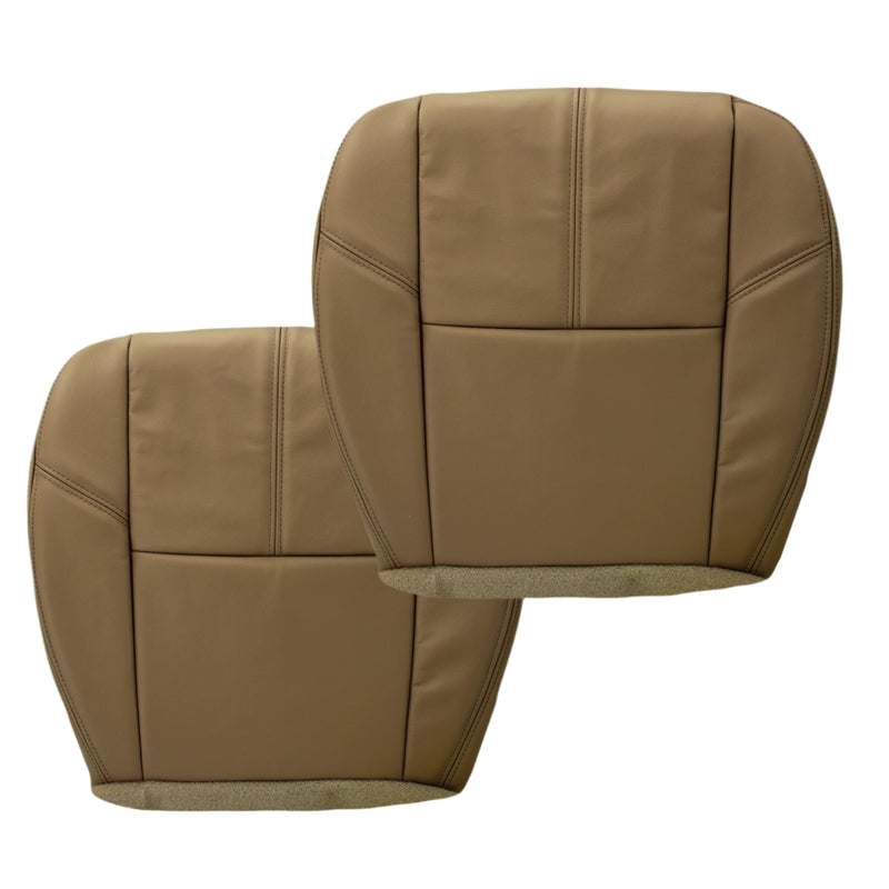 2007-2013 Chevy Avalanche Seat Cover In Tan: Choose From Variations- 2000 2001 2002 2003 2004 2005 2006- Leather- Vinyl- Seat Cover Replacement- Auto Seat Replacement