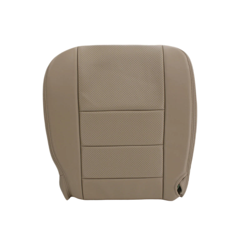 2002-2003 Ford F250 F350 Lariat Perforated Seat Cover in Tan: Choose Leather or Vinyl- 2000 2001 2002 2003 2004 2005 2006- Leather- Vinyl- Seat Cover Replacement- Auto Seat Replacement