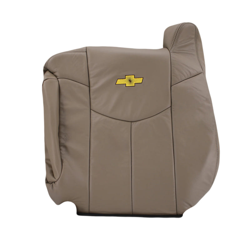 2002 Chevy Avalanche Seat Cover in Medium Neutral Tan: Choose From Variations- 2000 2001 2002 2003 2004 2005 2006- Leather- Vinyl- Seat Cover Replacement- Auto Seat Replacement