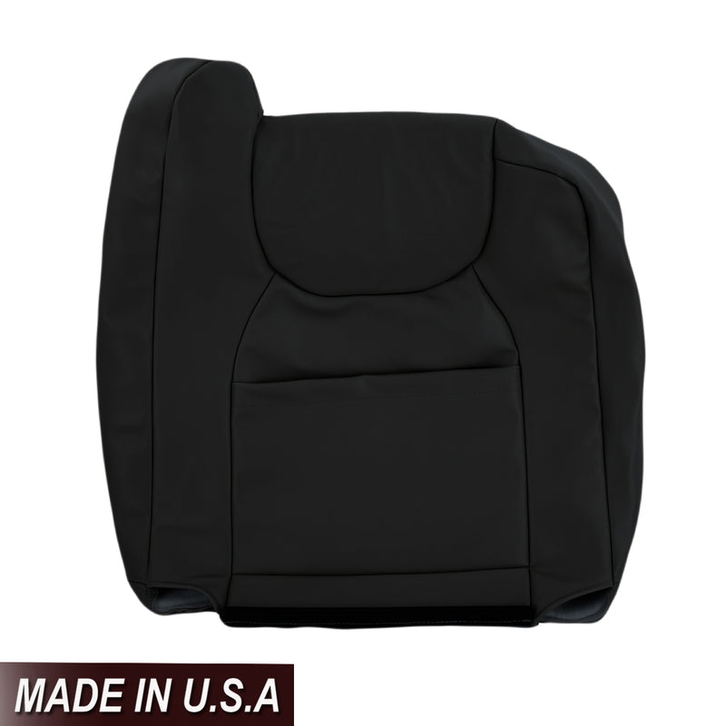 2002 Chevy Avalanche Seat Cover in Dark Graphite "Dark Gray": Choose From Variations- 2000 2001 2002 2003 2004 2005 2006- Leather- Vinyl- Seat Cover Replacement- Auto Seat Replacement