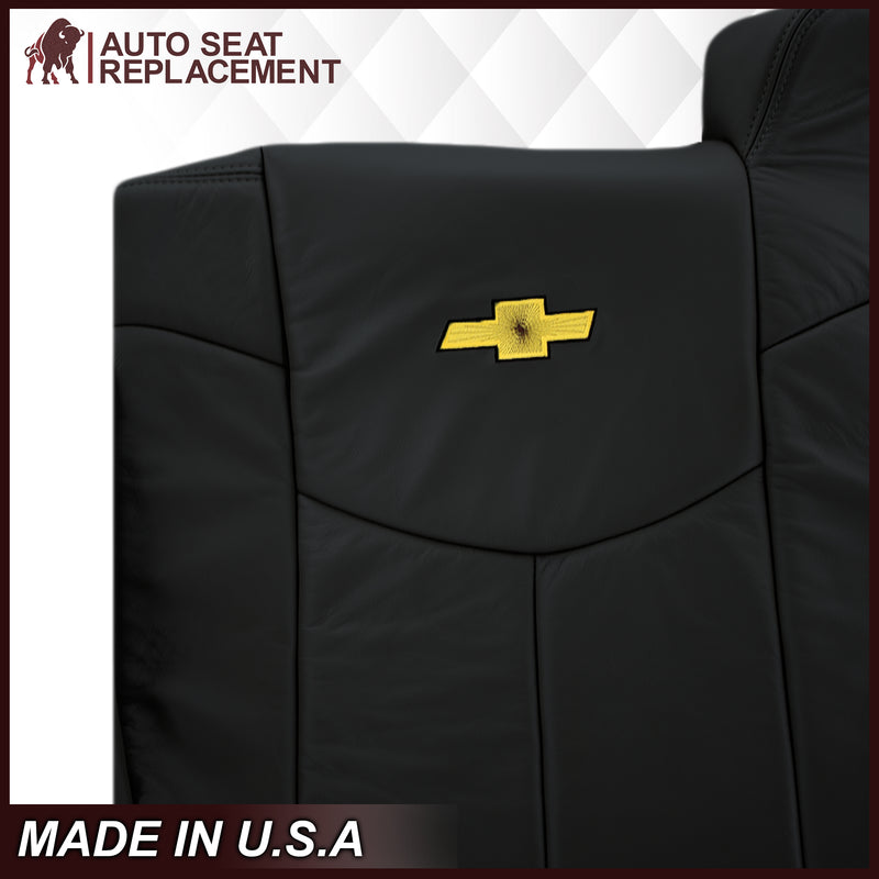 2002 Chevy Avalanche Seat Cover in Dark Graphite "Dark Gray": Choose From Variations- 2000 2001 2002 2003 2004 2005 2006- Leather- Vinyl- Seat Cover Replacement- Auto Seat Replacement