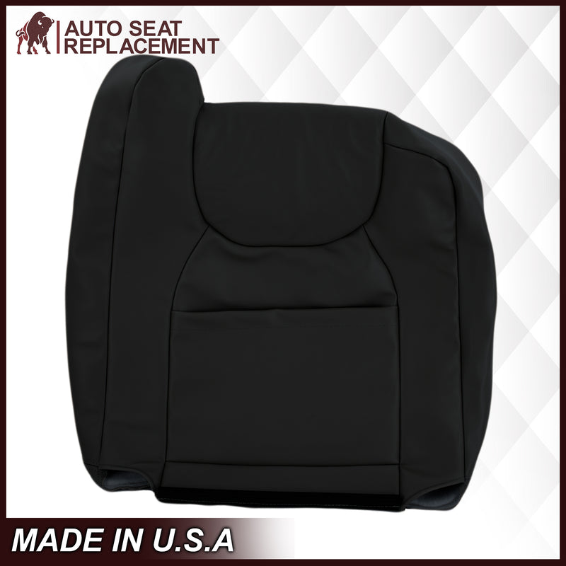 2002 Chevy Avalanche Seat Cover in Dark Graphite "Dark Gray": Choose From Variations- 2000 2001 2002 2003 2004 2005 2006- Leather- Vinyl- Seat Cover Replacement- Auto Seat Replacement