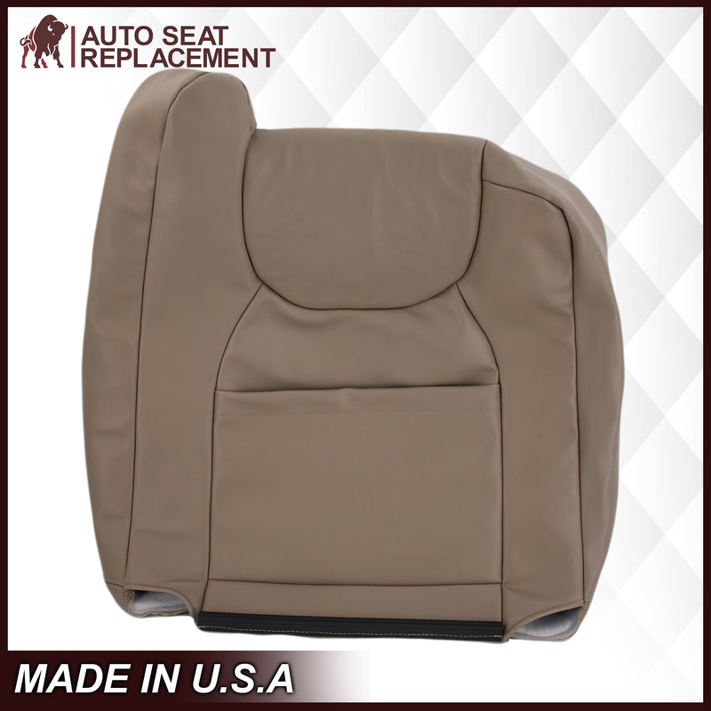 2002 Chevy Avalanche Seat Cover in Medium Neutral Tan: Choose From Variations- 2000 2001 2002 2003 2004 2005 2006- Leather- Vinyl- Seat Cover Replacement- Auto Seat Replacement