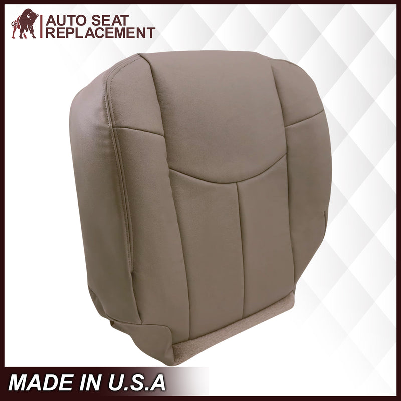 2002 Chevy Avalanche Seat Cover in Medium Neutral Tan: Choose From Variations- 2000 2001 2002 2003 2004 2005 2006- Leather- Vinyl- Seat Cover Replacement- Auto Seat Replacement