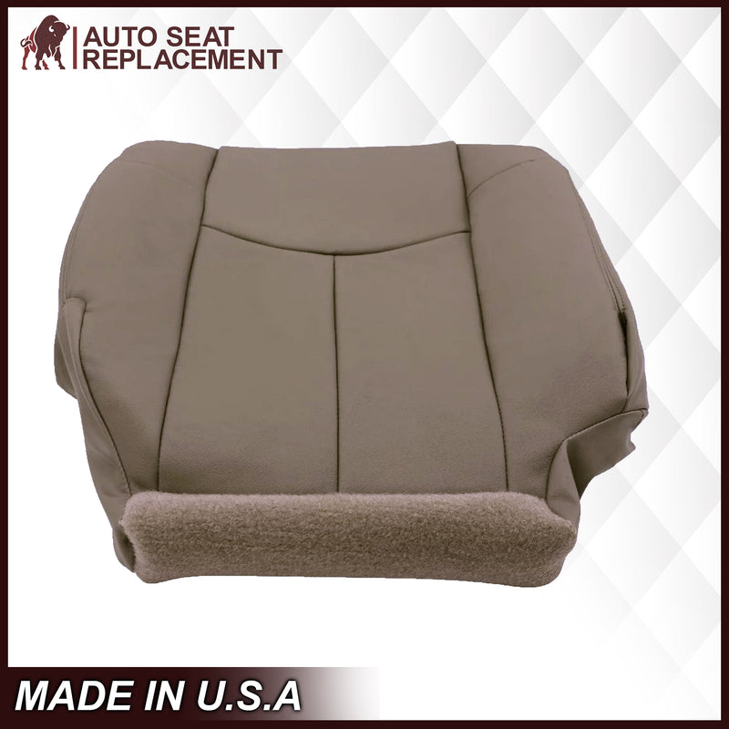 2002 Chevy Avalanche Seat Cover in Medium Neutral Tan: Choose From Variations- 2000 2001 2002 2003 2004 2005 2006- Leather- Vinyl- Seat Cover Replacement- Auto Seat Replacement