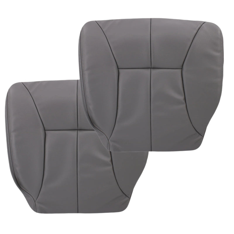 1998-2002 Dodge Ram 1500 2500 3500 Seat Cover in Mist Gray: Choose From Variation- 2000 2001 2002 2003 2004 2005 2006- Leather- Vinyl- Seat Cover Replacement- Auto Seat Replacement