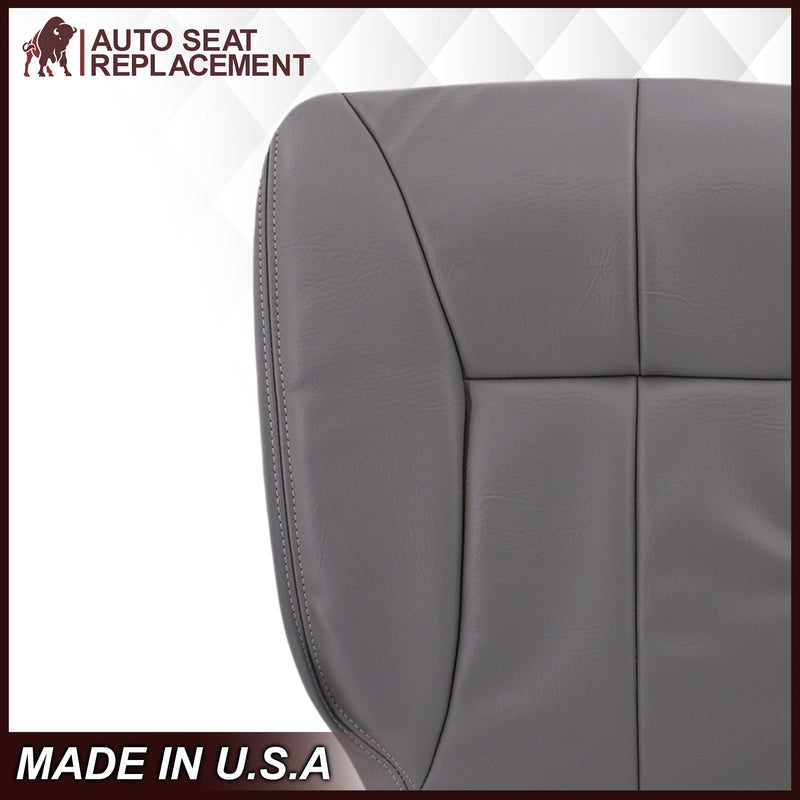1998-2002 Dodge Ram 1500 2500 3500 Seat Cover in Mist Gray: Choose From Variation- 2000 2001 2002 2003 2004 2005 2006- Leather- Vinyl- Seat Cover Replacement- Auto Seat Replacement