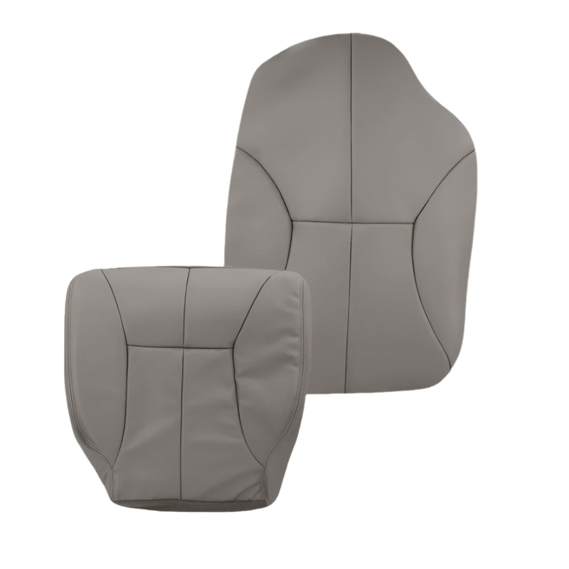 1998-2002 Dodge Ram 1500 2500 3500 Seat Cover in Mist Gray: Choose From Variation- 2000 2001 2002 2003 2004 2005 2006- Leather- Vinyl- Seat Cover Replacement- Auto Seat Replacement