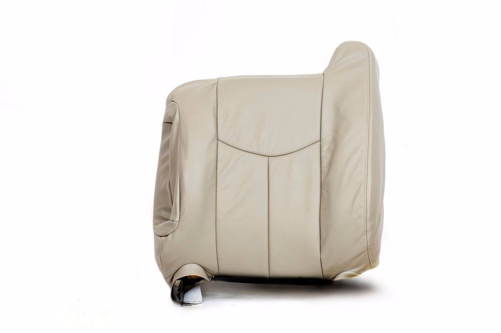 2003 2004 2005 2006 GMC Yukon Passenger Upper Top Back Leather Seat Covert Tan- 2000 2001 2002 2003 2004 2005 2006- Leather- Vinyl- Seat Cover Replacement- Auto Seat Replacement
