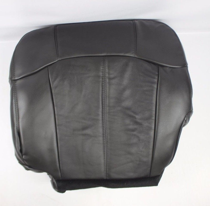2000 2001 2002 Chevy Silverado 1500 2500 3500 Driver Bottom Seat Cover Dark Gray- 2000 2001 2002 2003 2004 2005 2006- Leather- Vinyl- Seat Cover Replacement- Auto Seat Replacement
