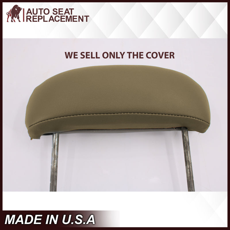 1995-1999 GMC Yukon Suburban SLT SLE 2nd Row Bench Seat Cover in Tan: Choose your options- 2000 2001 2002 2003 2004 2005 2006- Leather- Vinyl- Seat Cover Replacement- Auto Seat Replacement