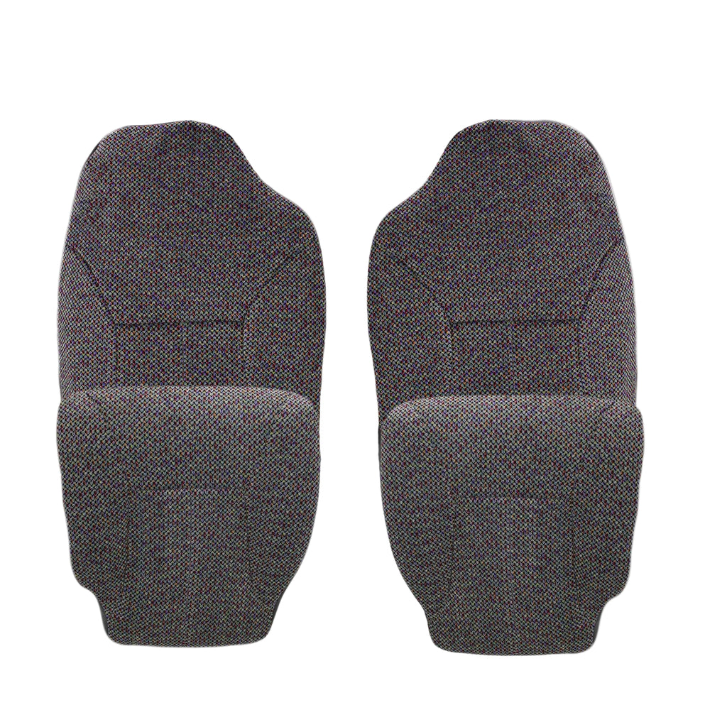 1998-2002 Dodge Ram 2500 3500 SLT Laramie Seat Cover in Cloth with Dark Gray skirt : Choose From Variation- 2000 2001 2002 2003 2004 2005 2006- Leather- Vinyl- Seat Cover Replacement- Auto Seat Replacement