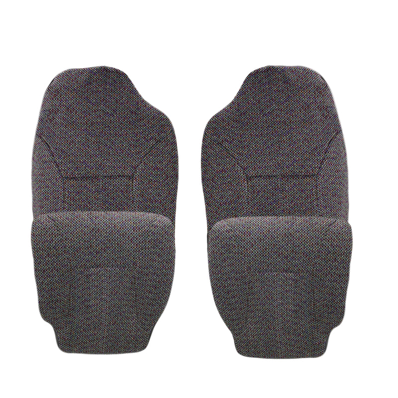 1998-2002 Dodge Ram 2500 3500 SLT Laramie Seat Cover in Cloth with Dark Gray skirt : Choose From Variation- 2000 2001 2002 2003 2004 2005 2006- Leather- Vinyl- Seat Cover Replacement- Auto Seat Replacement