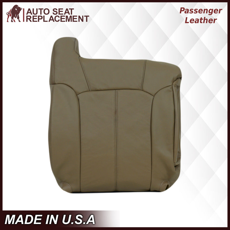 1999-2002 GMC Sierra Seat Cover in Tan: Choose From Variations- 2000 2001 2002 2003 2004 2005 2006- Leather- Vinyl- Seat Cover Replacement- Auto Seat Replacement