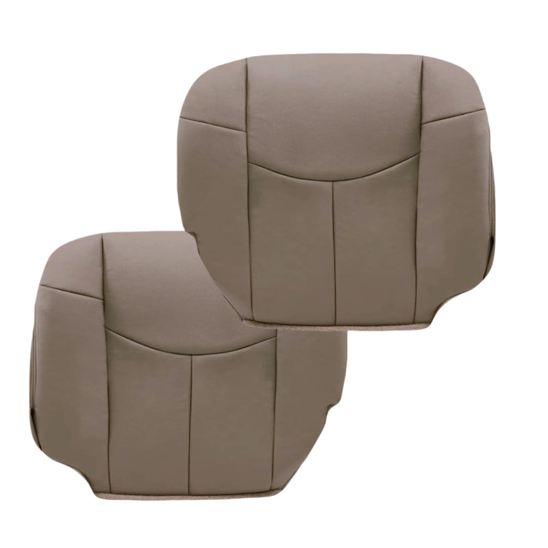 2002 Chevy Avalanche Seat Cover in Medium Neutral Tan: Choose From Variations- 2000 2001 2002 2003 2004 2005 2006- Leather- Vinyl- Seat Cover Replacement- Auto Seat Replacement