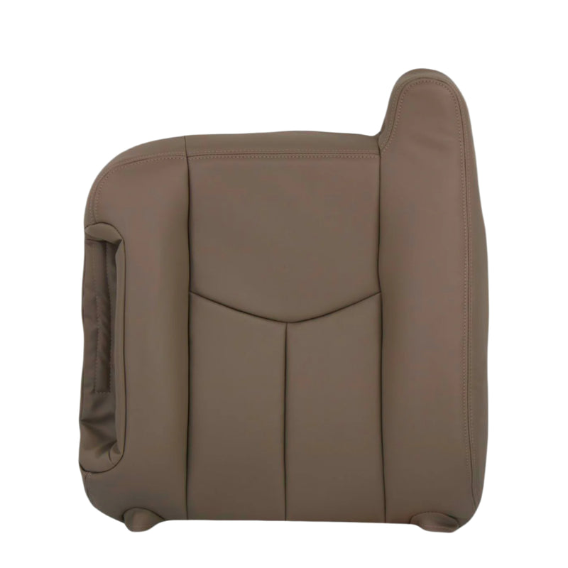 2003-2007 Chevy Silverado/Avalanche Seat Cover in Tan: Choose Leather or Vinyl- 2000 2001 2002 2003 2004 2005 2006- Leather- Vinyl- Seat Cover Replacement- Auto Seat Replacement