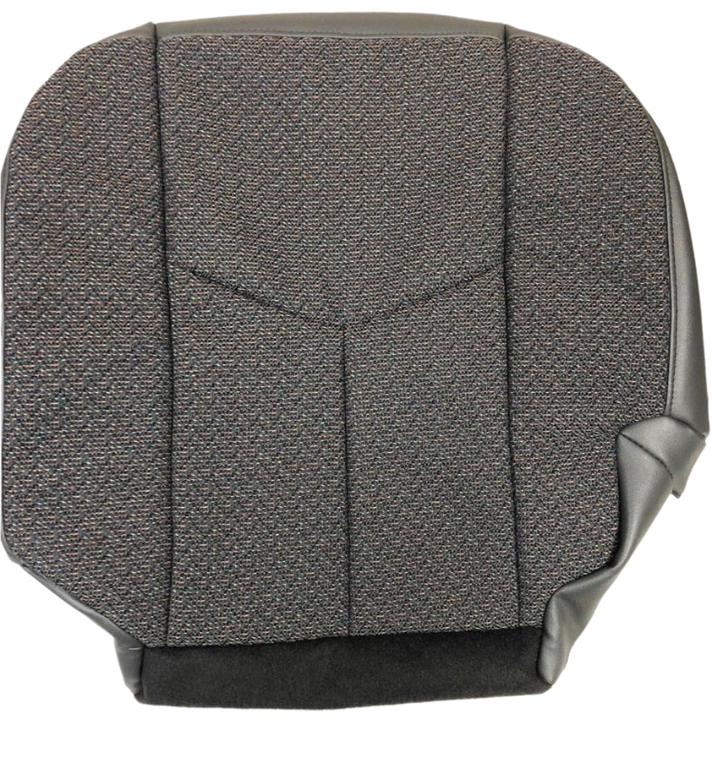 2003 2004 2005 2006 2007 Chevy Silverado Driver Bottom Cloth Seat Cover Dark Gray- 2000 2001 2002 2003 2004 2005 2006- Leather- Vinyl- Seat Cover Replacement- Auto Seat Replacement