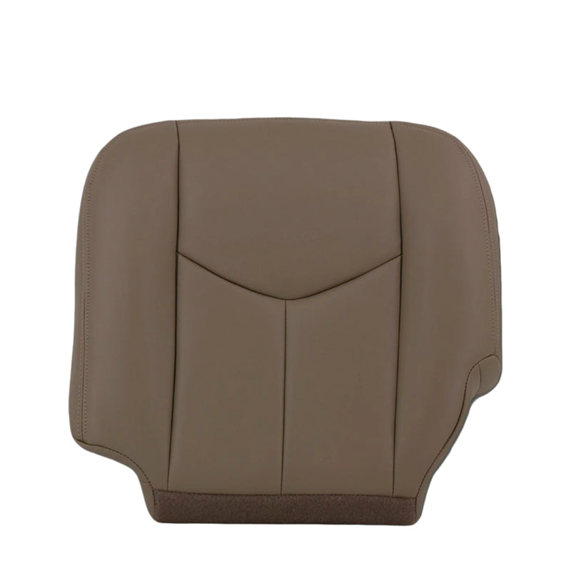 2003-2007 Chevy Silverado/Avalanche Seat Cover in Tan: Choose Leather or Vinyl- 2000 2001 2002 2003 2004 2005 2006- Leather- Vinyl- Seat Cover Replacement- Auto Seat Replacement