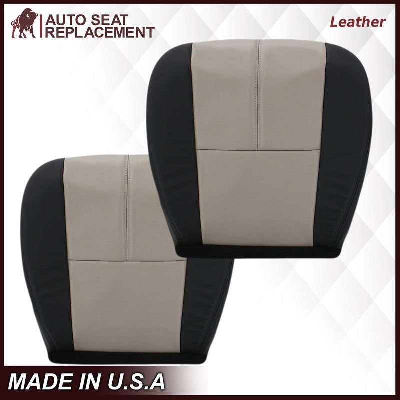 2007-2014 GMC Sierra Seat Cover In 2tone Gray/Black: Choose From Variation