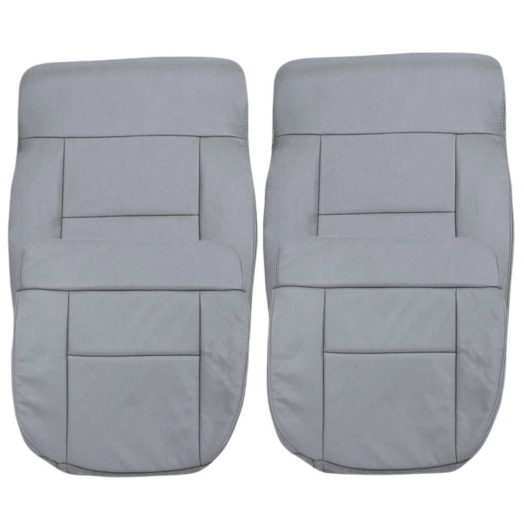2004-2008 Ford F150 Seat Cover in Gray: Choose Leather or Vinyl- 2000 2001 2002 2003 2004 2005 2006- Leather- Vinyl- Seat Cover Replacement- Auto Seat Replacement