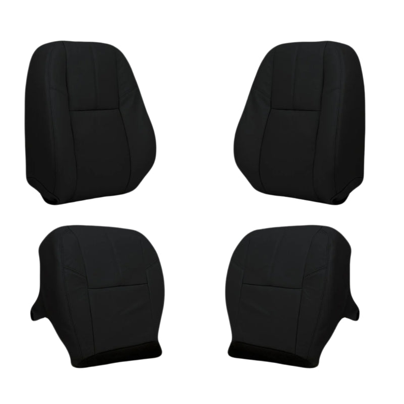 2007-2014 Chevy Silverado Seat Cover In Black: Choose From Variation- 2000 2001 2002 2003 2004 2005 2006- Leather- Vinyl- Seat Cover Replacement- Auto Seat Replacement