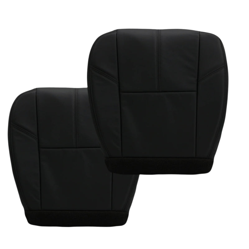 2007-2014 Chevy Silverado Seat Cover In Black: Choose From Variation- 2000 2001 2002 2003 2004 2005 2006- Leather- Vinyl- Seat Cover Replacement- Auto Seat Replacement