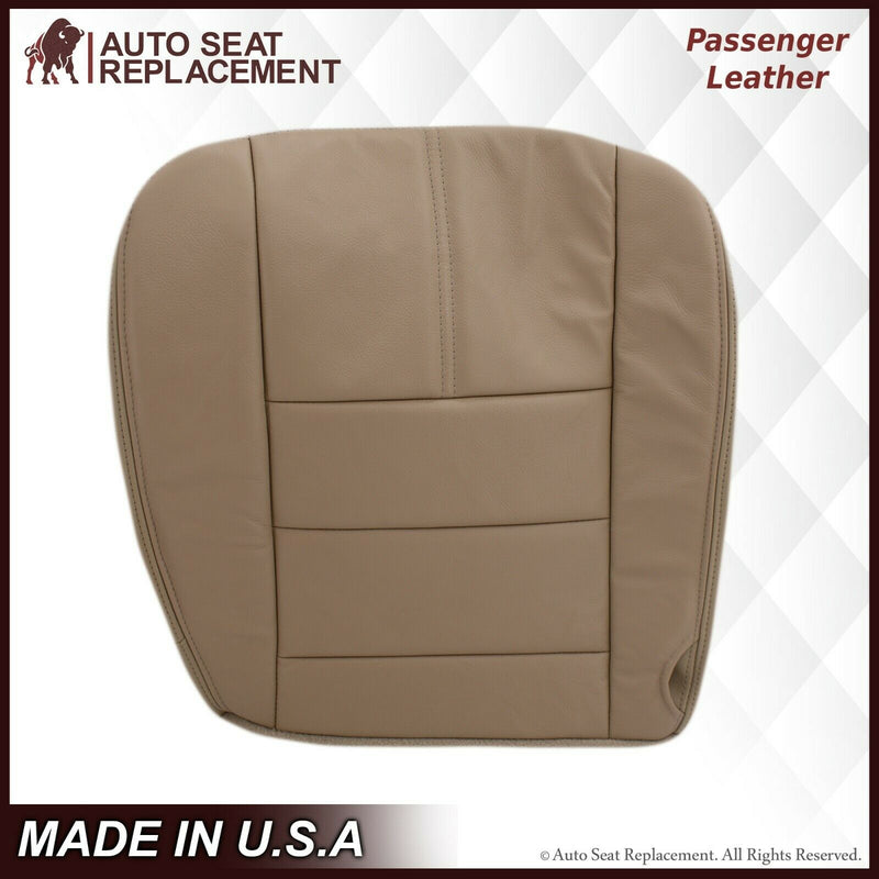 2008-2010 Ford F-250 F-350 F-450 F-550 Lariat Seat Cover in Camel Tan: Choose From Variants- 2000 2001 2002 2003 2004 2005 2006- Leather- Vinyl- Seat Cover Replacement- Auto Seat Replacement