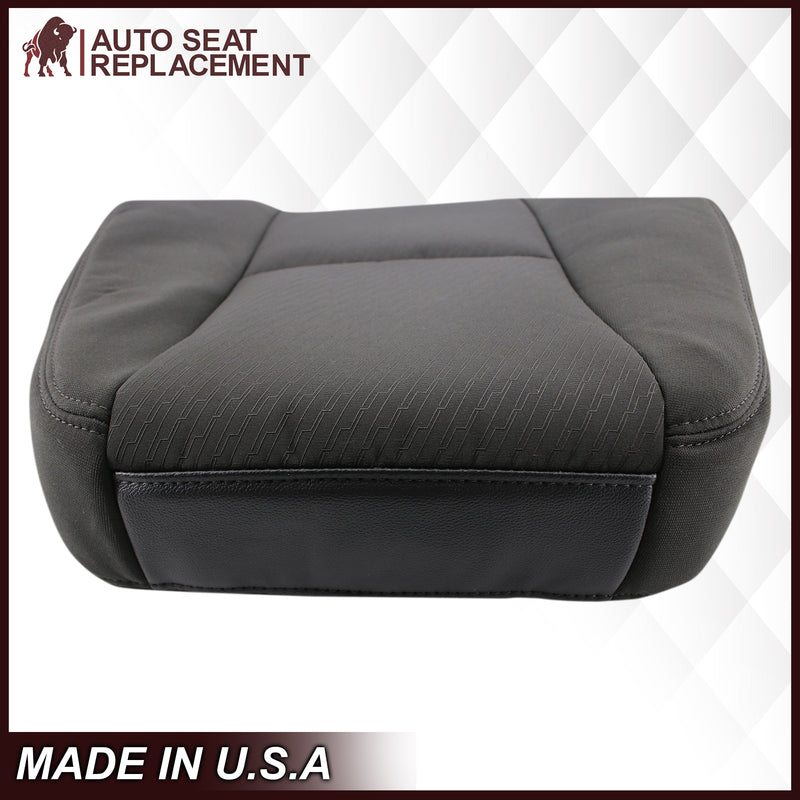 2007-2014 Gmc Sierra Cloth Seat Cover In Black: Choose From Variation- 2000 2001 2002 2003 2004 2005 2006- Leather- Vinyl- Seat Cover Replacement- Auto Seat Replacement