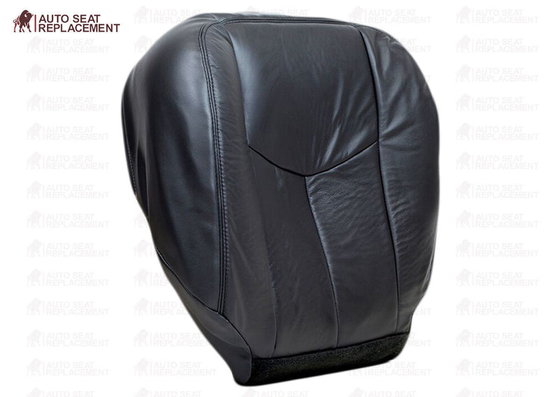 2003-2007 GMC Sierra Seat Cover in Dark Gray: Choose Leather or Vinyl- 2000 2001 2002 2003 2004 2005 2006- Leather- Vinyl- Seat Cover Replacement- Auto Seat Replacement