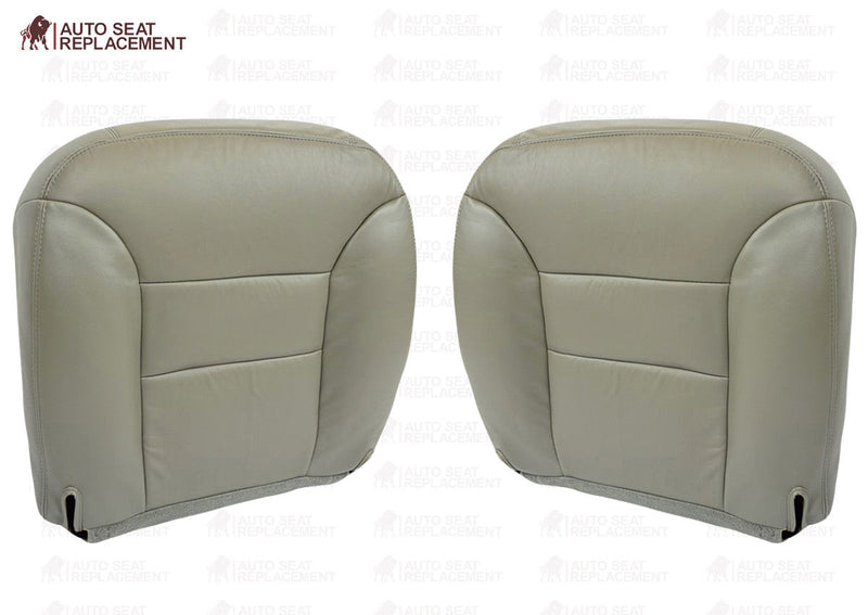 1995 1996 1997 1998 1999 Chevy Tahoe Suburban Silverado Seat Cover Gray- 2000 2001 2002 2003 2004 2005 2006- Leather- Vinyl- Seat Cover Replacement- Auto Seat Replacement