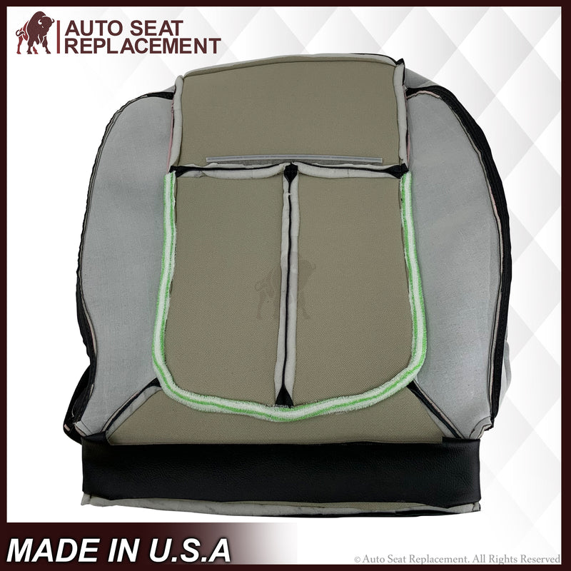 2009 2010 2011 2012 2013 2014 Ford F150 Lariat Driver Bottom Perforated Leather Seat Cover- 2000 2001 2002 2003 2004 2005 2006- Leather- Vinyl- Seat Cover Replacement- Auto Seat Replacement