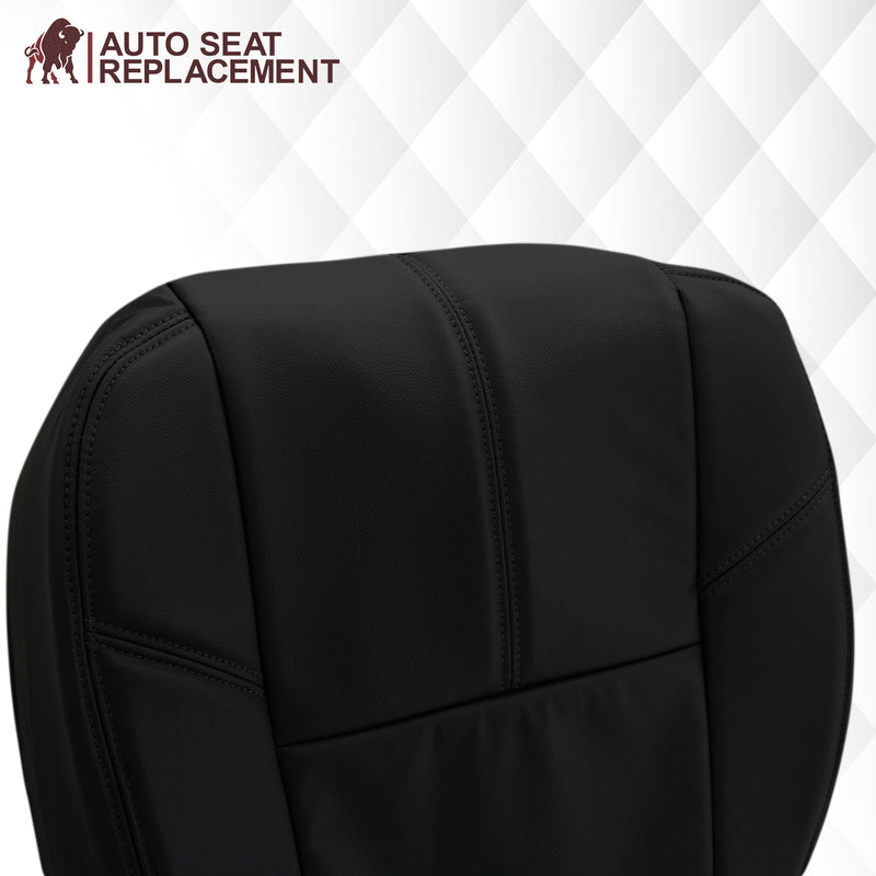 2007-2013 Chevy Avalanche Seat Cover In Black: Choose From Variation- 2000 2001 2002 2003 2004 2005 2006- Leather- Vinyl- Seat Cover Replacement- Auto Seat Replacement