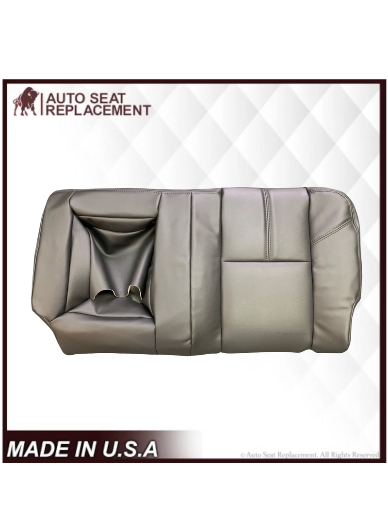 2007-2014 Chevy Tahoe/Suburban SECOND ROW BENCH 60/40 Seat Cover In Black: Choose From Variation - Auto Seat Replacement