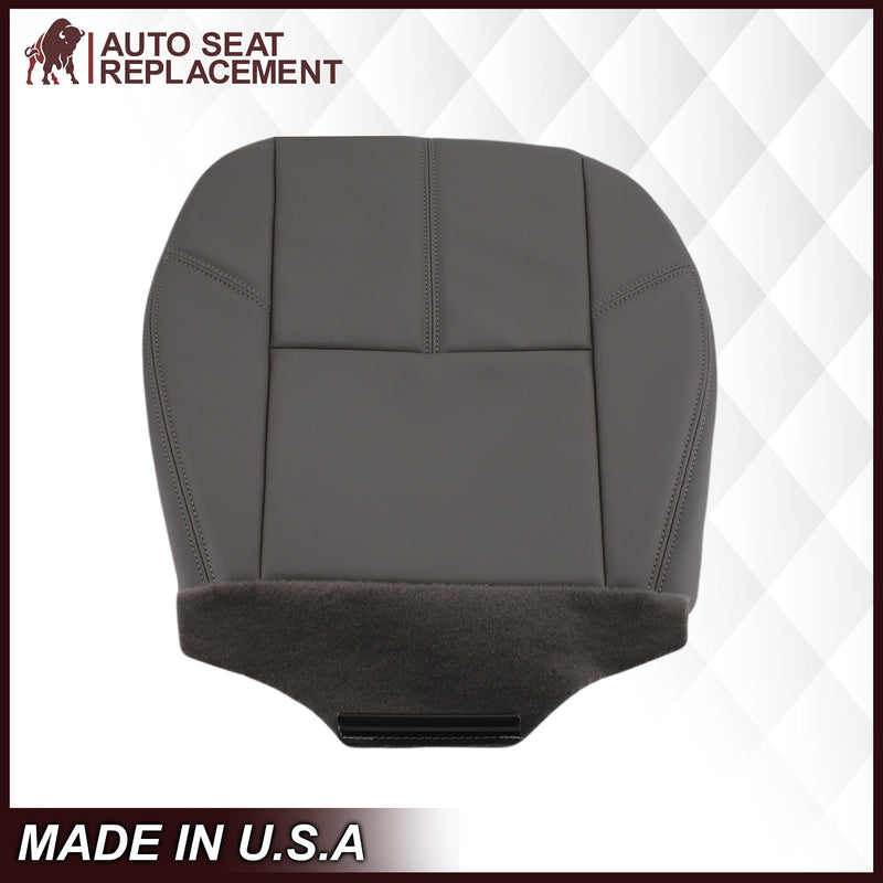 2007-2014 Chevy Silverado & GMC Sierra Work Truck Seat Cover In Dark Titanium Gray: Choose From Variation- 2000 2001 2002 2003 2004 2005 2006- Leather- Vinyl- Seat Cover Replacement- Auto Seat Replacement