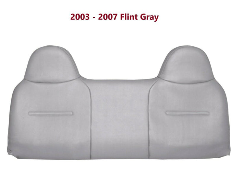 2003-2007 Ford F250 F350 Super Duty XL Work Truck New Front Bench Top & Bottom - Auto Seat Replacement
