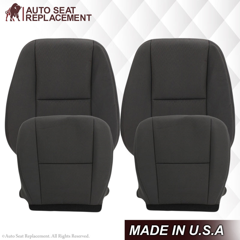 2009-2014 Chevy Silverado Cloth Seat Cover In Black: Choose From Variation- 2000 2001 2002 2003 2004 2005 2006- Leather- Vinyl- Seat Cover Replacement- Auto Seat Replacement