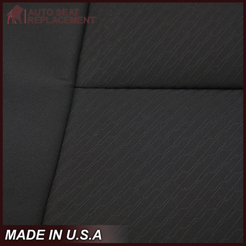 2009-2014 Chevy Silverado Cloth Seat Cover In Black: Choose From Variation- 2000 2001 2002 2003 2004 2005 2006- Leather- Vinyl- Seat Cover Replacement- Auto Seat Replacement