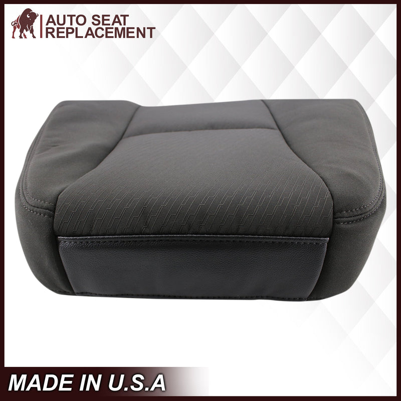 2009-2014 Chevy Silverado Cloth Seat Cover In Black: Choose From Variation- 2000 2001 2002 2003 2004 2005 2006- Leather- Vinyl- Seat Cover Replacement- Auto Seat Replacement