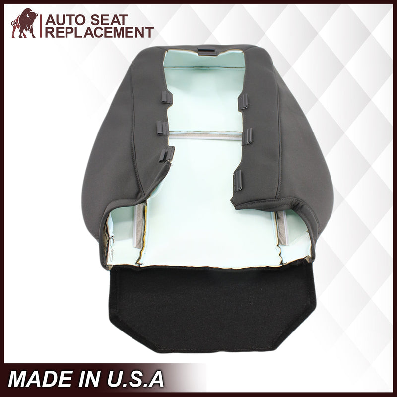 2009-2014 Chevy Silverado Cloth Seat Cover In Black: Choose From Variation- 2000 2001 2002 2003 2004 2005 2006- Leather- Vinyl- Seat Cover Replacement- Auto Seat Replacement