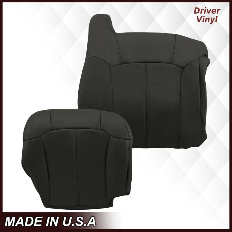1999-2002 GMC Sierra Seat Cover in Dark Gray: Choose From Variations - Auto Seat Replacement