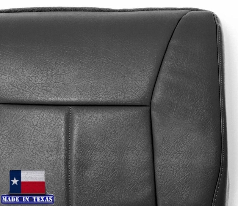1998 1999 2000 2001 2002 Dodge Ram 1500 Base Work Truck SINGLE CAB Seat Cover in Agate Very Dark Gray Vinyl - Auto Seat Replacement