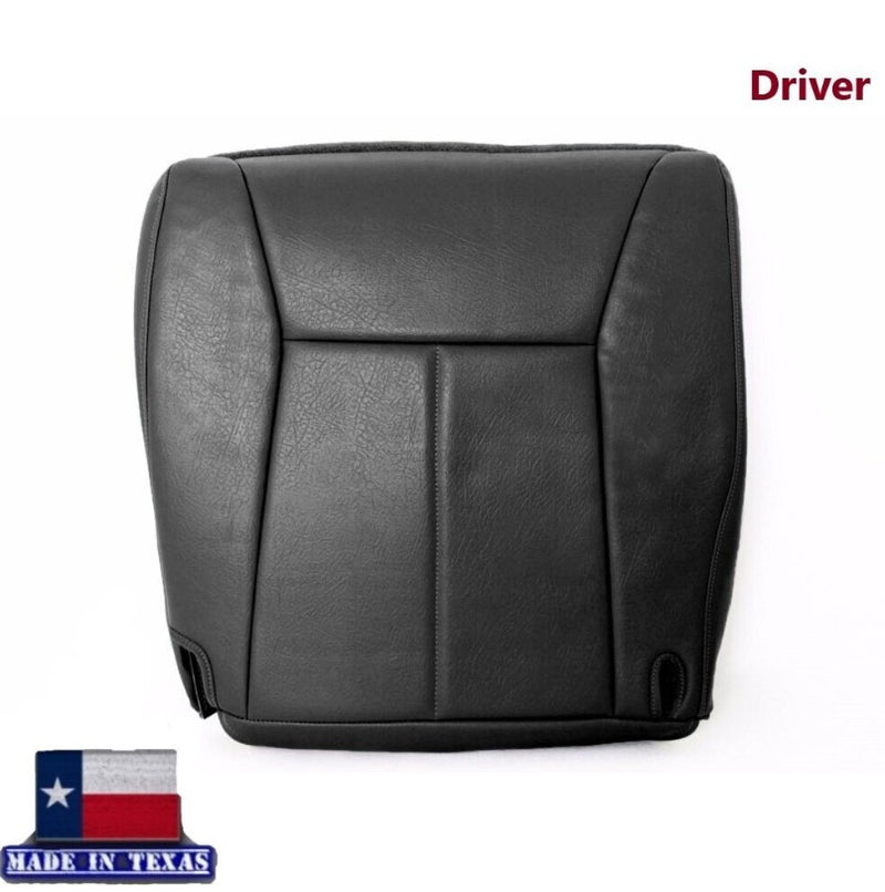 1998 1999 2000 2001 2002 Dodge Ram 1500 Base Work Truck SINGLE CAB Seat Cover in Agate Very Dark Gray Vinyl - Auto Seat Replacement
