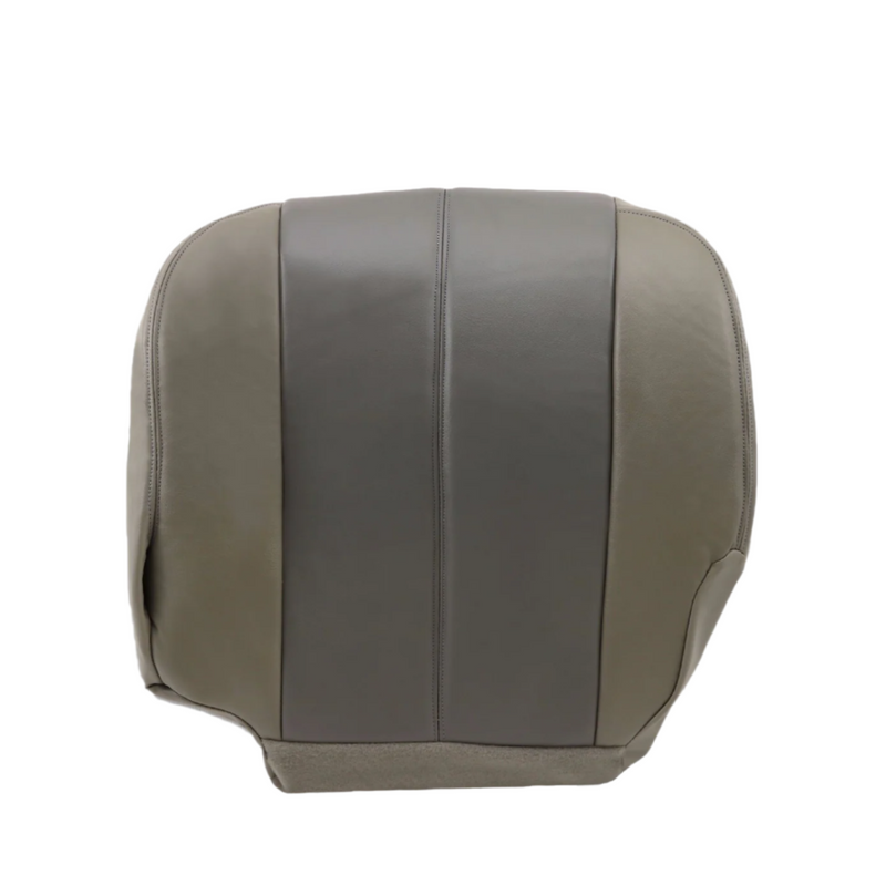 2001 2002 GMC Yukon Denali XL SLT SLE Leather Replacement Seat Cover 2 Tone Gray: Choose From Variation - Auto Seat Replacement